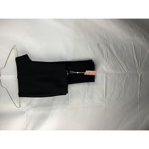 Quince MATERNITY Ultra-Stretch Ponte Maternity Ankle Pants Black M NEW